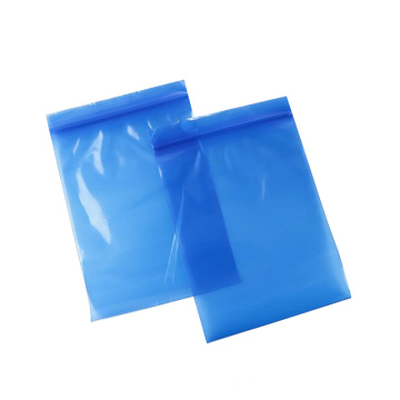 Antistatic Blue PE Ziplock Bags for PCB Boards